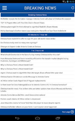 Latest News for Chelsea screenshot 8