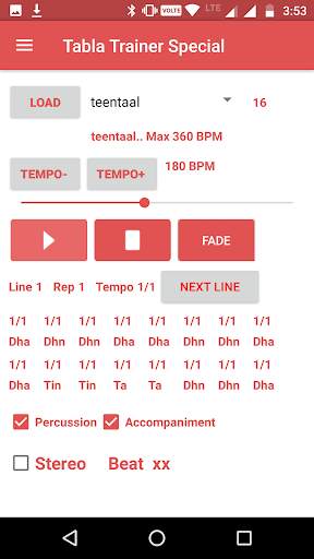 Tabla Learning screenshot 2