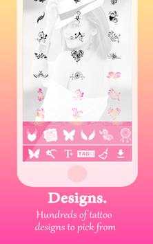 💟Tattoo Me: Girls Tattoo Design &Tattoo Simulator screenshot 6