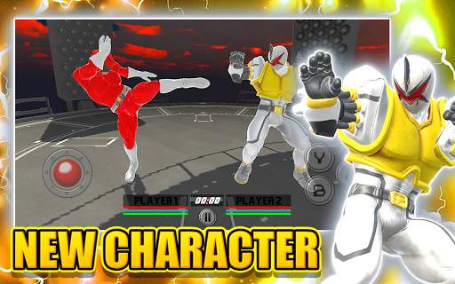 Hero Ranger Battle Real Dino Fight Ninja Warrior screenshot 1