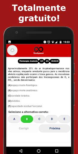 Simulado Fisioterapia screenshot 3