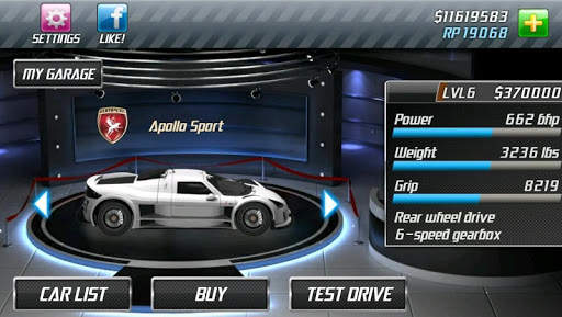 Drag Racing screenshot 6