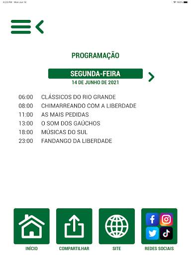 Rádio Liberdade - 83,3 FM, 970 AM screenshot 7