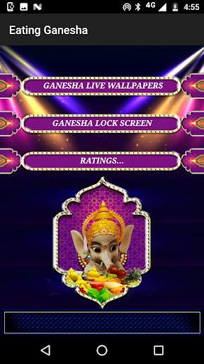 Eating Ganesha Live Wallpaper screenshot 3