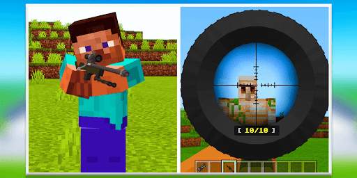 Mod Guns for MCPE. Weapons mods screenshot 3