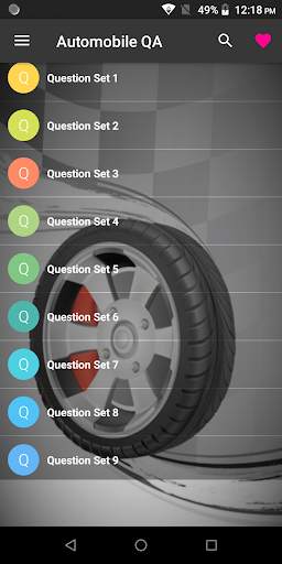 Automobile Question Answers screenshot 1