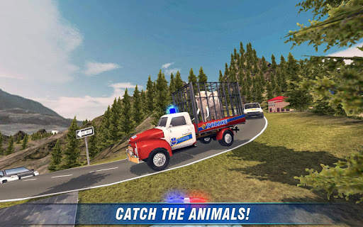Angry Animals Police Transport स्क्रीनशॉट 3