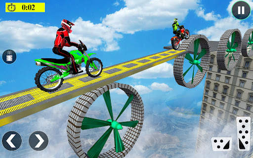 Superhero Bike Stunt Games 3D screenshot 7