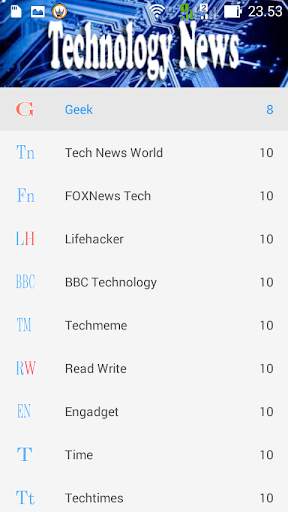 Technology News screenshot 1