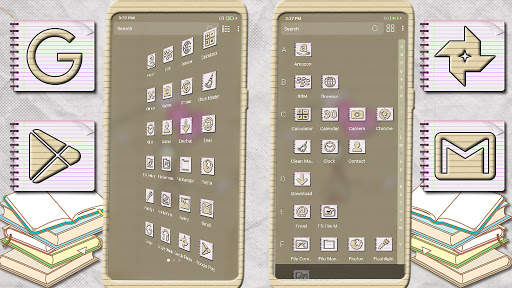 Paper Plane Launcher Theme screenshot 3