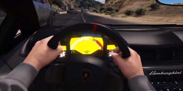 Veneno Driving Lamborghini 3D screenshot 7