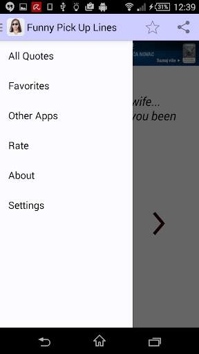 Funny Pick Up Lines screenshot 1