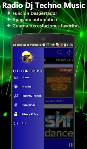 Radio Dj Techno Music Dance Trance and Drum & Bass screenshot 3