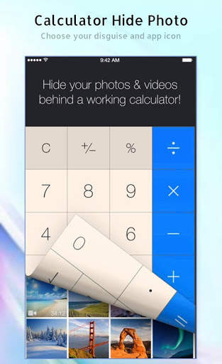 Calculator Lock - Hide Photos & Videos Locker screenshot 4