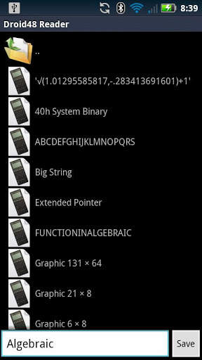 Droid48 Reader screenshot 4