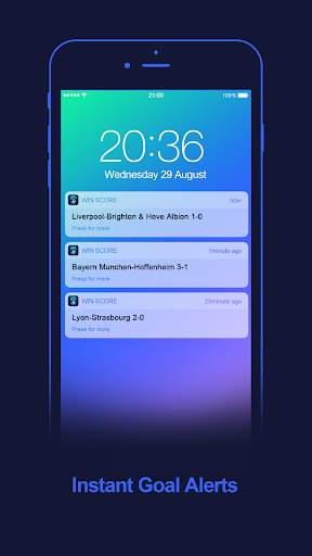 WinScore - free football live  screenshot 4