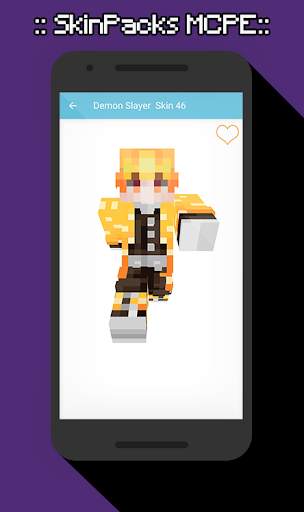 SkinPacks Demon slayer for Minecraft screenshot 2