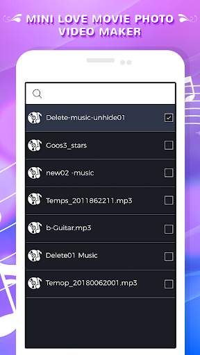 Mini Love Movie Photo Video Maker screenshot 5