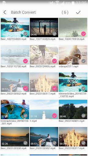 Video Mp3 Batch Converter Trim Audio Cut Merger screenshot 2