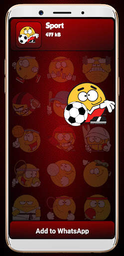 Smile Stickers for WhatsApp screenshot 6