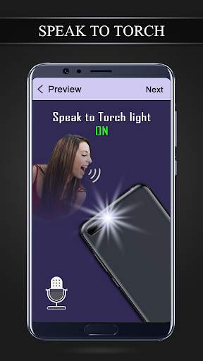 Speak to Torch Light - Clap screenshot 13