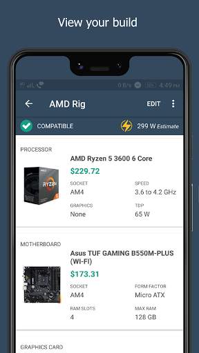 Build My PC - Part Picker for your PC screenshot 4