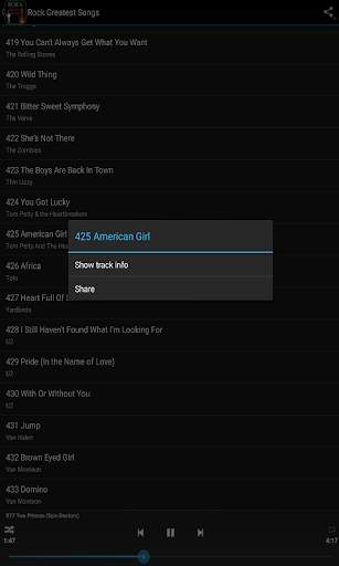 Rock Greatest Songs screenshot 3