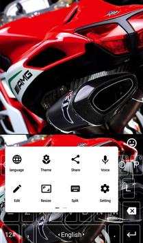 Hot Motorcycle Keyboard Theme screenshot 2
