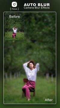 Auto Blur Camera- Blur photo background & DSLR screenshot 1