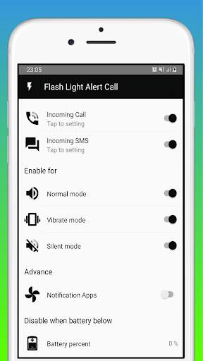 Color Phone Flash , Color Call Flash- Torch LED screenshot 5