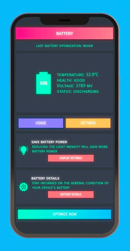 K-All optimizer Fix & Clean RAM Boost Battery Save screenshot 2