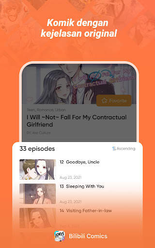 BILIBILI COMICS -Membaca komik screenshot 15