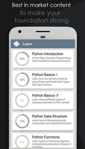 Python Foundation Learning : Python Tutorials screenshot 2