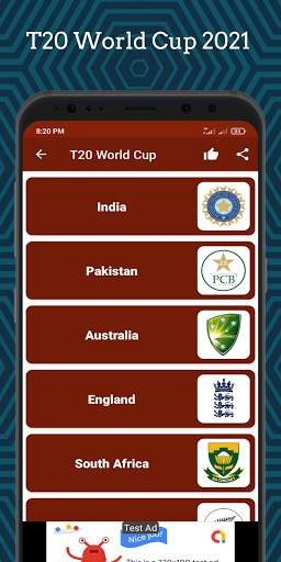 T20 World Cup 2021 Schedule screenshot 3