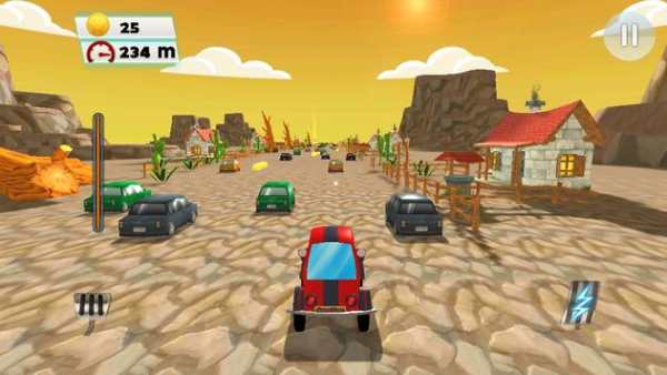 Cartoon Car Racing screenshot 7