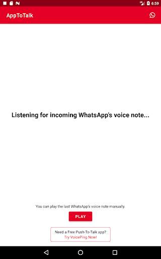 AppToTalk - WhatsApp Voice Messages Auto Player screenshot 7
