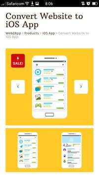 Web2App Store screenshot 4
