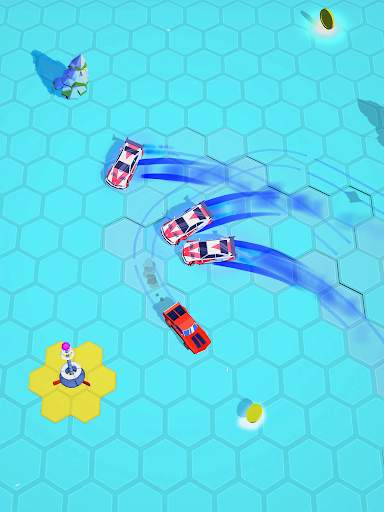 Hexagon Pursuit: Car Racing screenshot 6