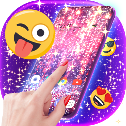 Crazy Glitter Wallpaper Theme icon