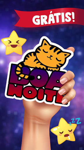 Figurinhas de Boa Noite (WA StickersApps) screenshot 4