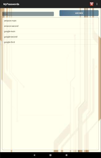 My Passwords screenshot 8