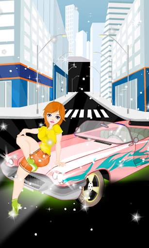 Girls Game-Decorating Car स्क्रीनशॉट 3