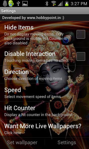 KRISHNA HQ Live Wallpaper screenshot 3
