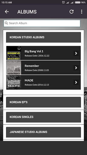 BIG BANG Lyrics (Offline) screenshot 3