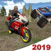 Bike driving simulator: Formula Car Chase icon