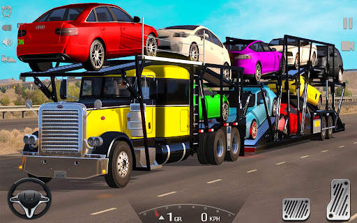 Cars Transporter Truck Games screenshot 4