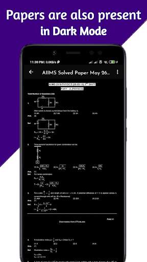AIIMS Solved Papers Offline screenshot 5