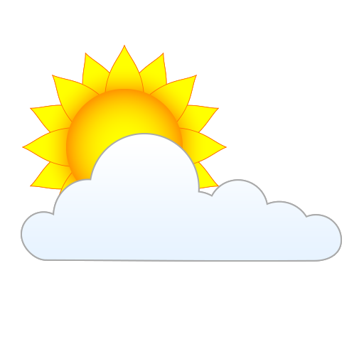 Sun and Clouds Free Live Wallpaper icon