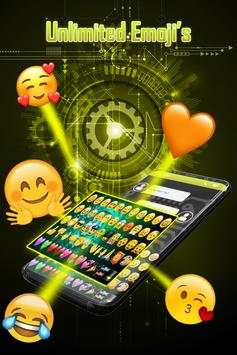 Fingerprint Style Keyboard - Tech Keyboard themes स्क्रीनशॉट 2