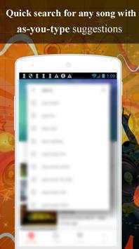 Free stream music player for YouTube screenshot 3